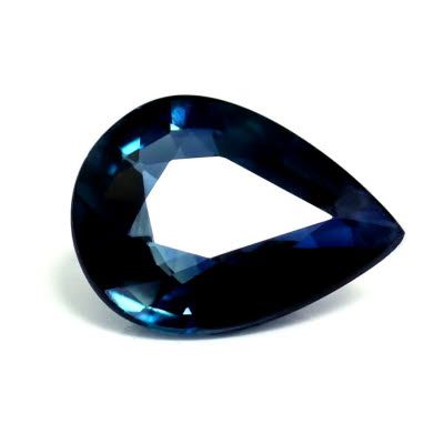 1.1 Karat Tropfen Form Sapphire Gemstone 1.1 Karat Tropfen Form Sapphire Gemstone