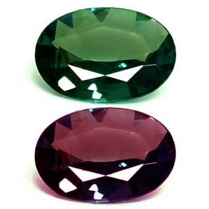 0.33 Karat Oval Form Alexandrite Gemstone 0.33 Karat Oval Form Alexandrite Gemstone