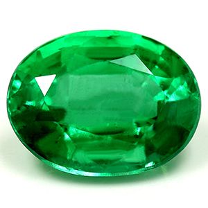 2.09 Karat Oval Form Emerald Gemstone 2.09 Karat Oval Form Emerald Gemstone