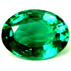 2.68 Karat Oval Form Emerald Gemstone 2.68 Karat Oval Form Emerald Gemstone