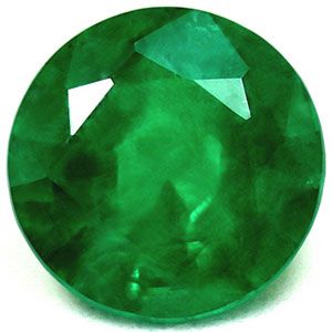 1.09 Karat Brillant Form Emerald Gemstone 1.09 Karat Brillant Form Emerald Gemstone