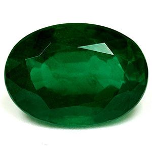 7.96 Karat Oval Form Emerald Gemstone 7.96 Karat Oval Form Emerald Gemstone