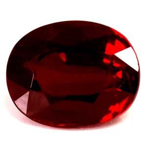 3.01 Karat Oval Form Ruby Gemstone 3.01 Karat Oval Form Ruby Gemstone
