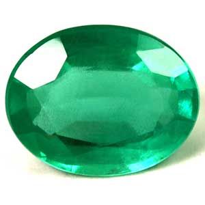 2.47 Karat Oval Form Emerald Gemstone 2.47 Karat Oval Form Emerald Gemstone