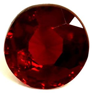 0.58 Karat Brillant Form Ruby Gemstone 0.58 Karat Brillant Form Ruby Gemstone