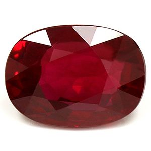 2.02 Karat Oval Form Ruby Gemstone 2.02 Karat Oval Form Ruby Gemstone