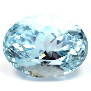 11.82 Karat Oval Form Aquamarine Gemstone 11.82 Karat Oval Form Aquamarine Gemstone