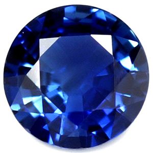 0.78 Karat Brillant Form Sapphire Gemstone 0.78 Karat Brillant Form Sapphire Gemstone