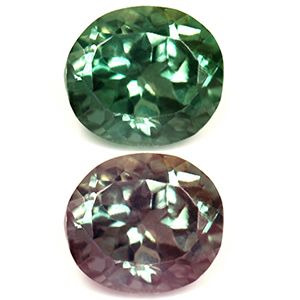 0.81 Karat Oval Form Alexandrite Gemstone 0.81 Karat Oval Form Alexandrite Gemstone