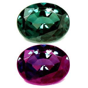 0.62 Karat Oval Form Alexandrite Gemstone 0.62 Karat Oval Form Alexandrite Gemstone