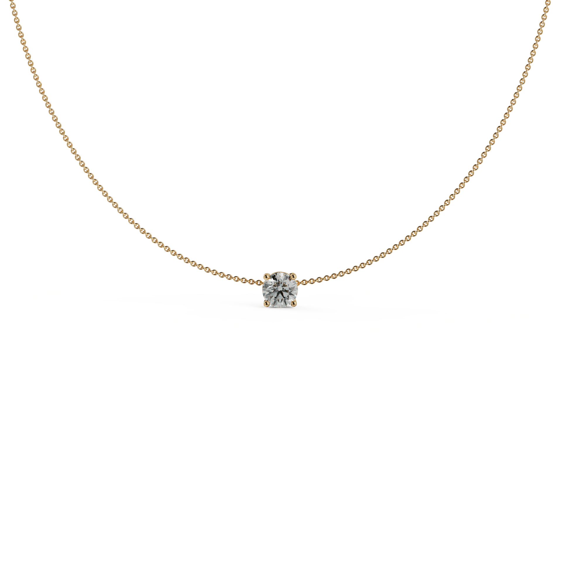 yellow gold - round yellow gold - round