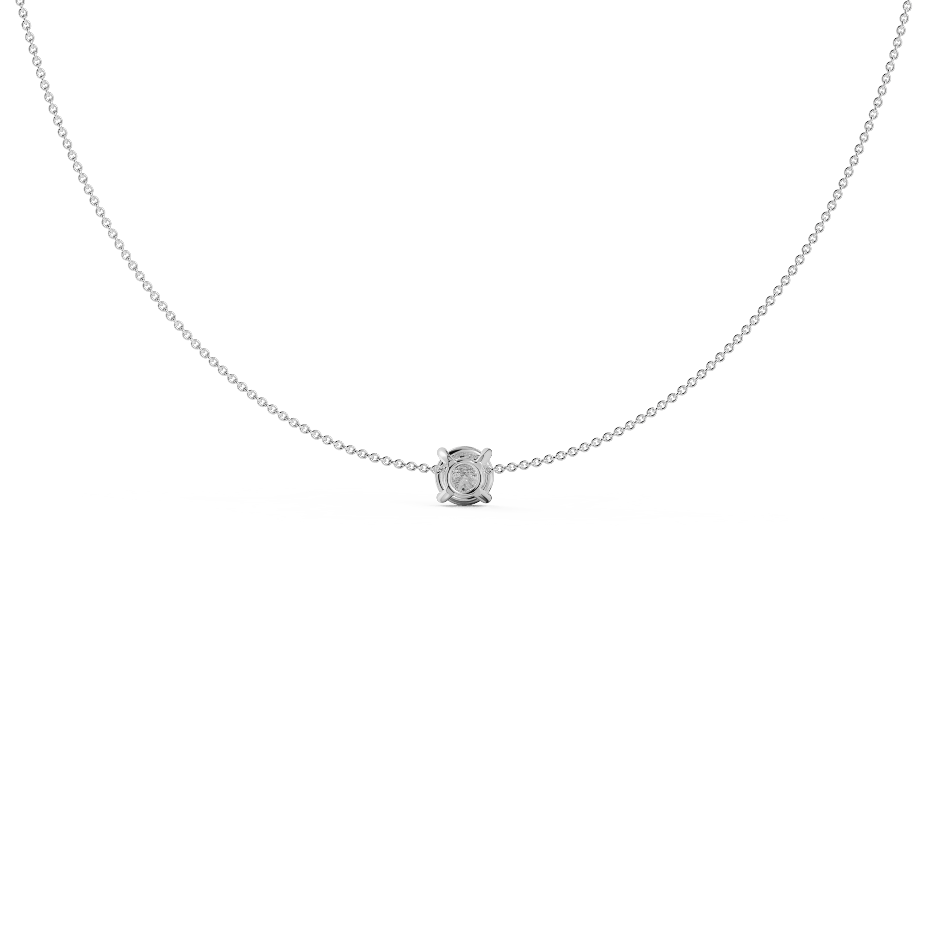 white gold - round white gold - round
