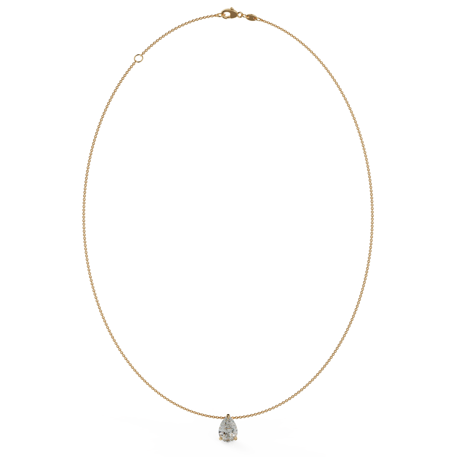 yellow gold - pear yellow gold - pear