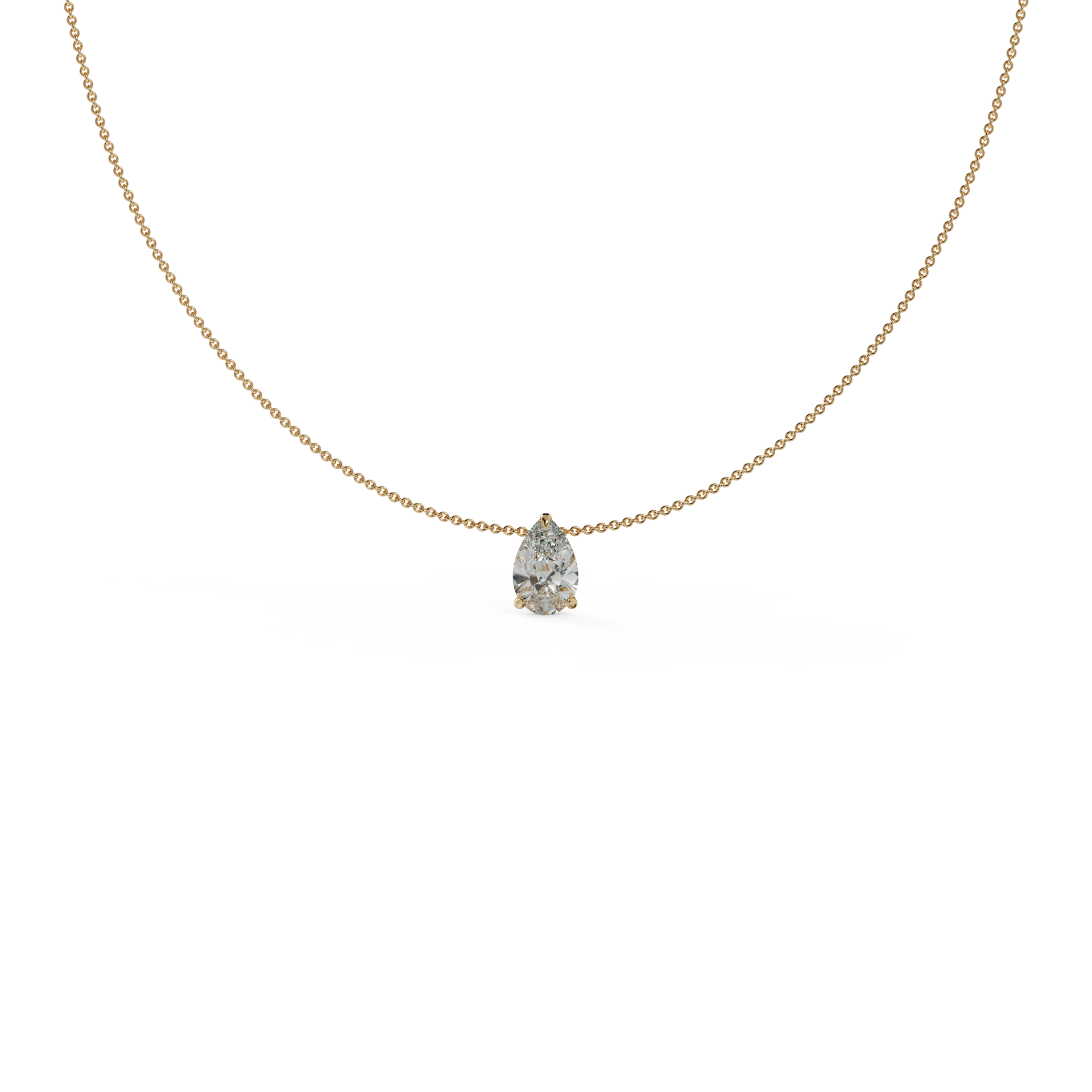 yellow gold - pear yellow gold - pear