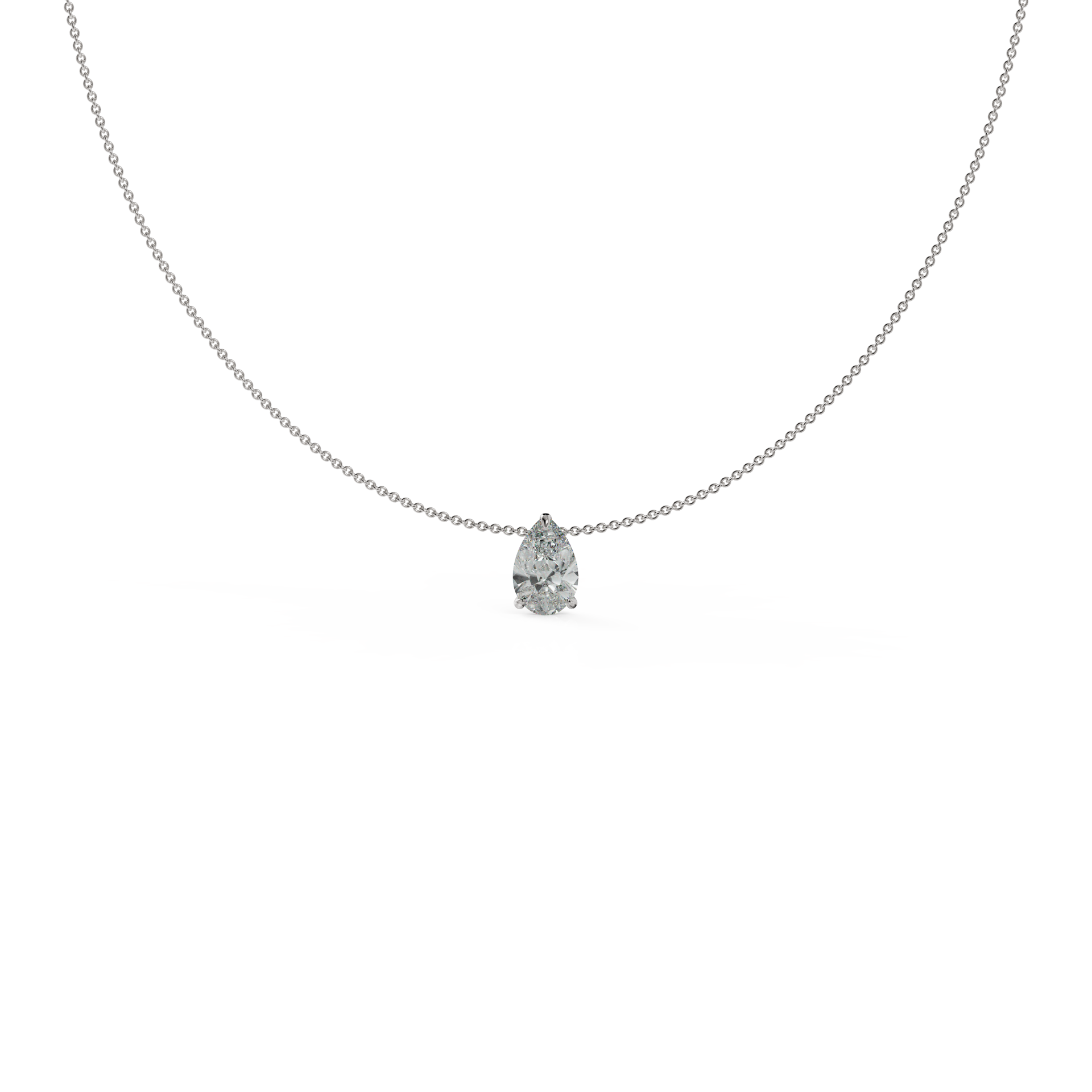 white gold - pear white gold - pear