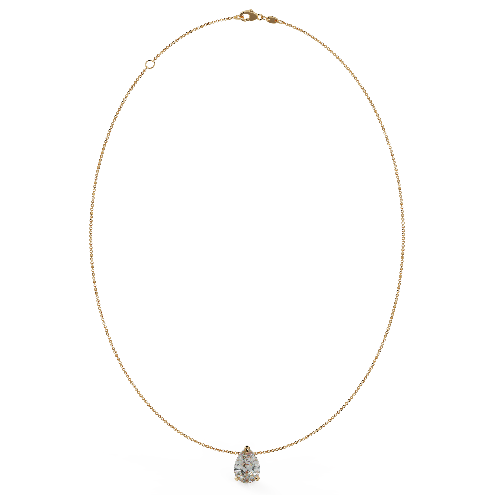 yellow gold - pear yellow gold - pear