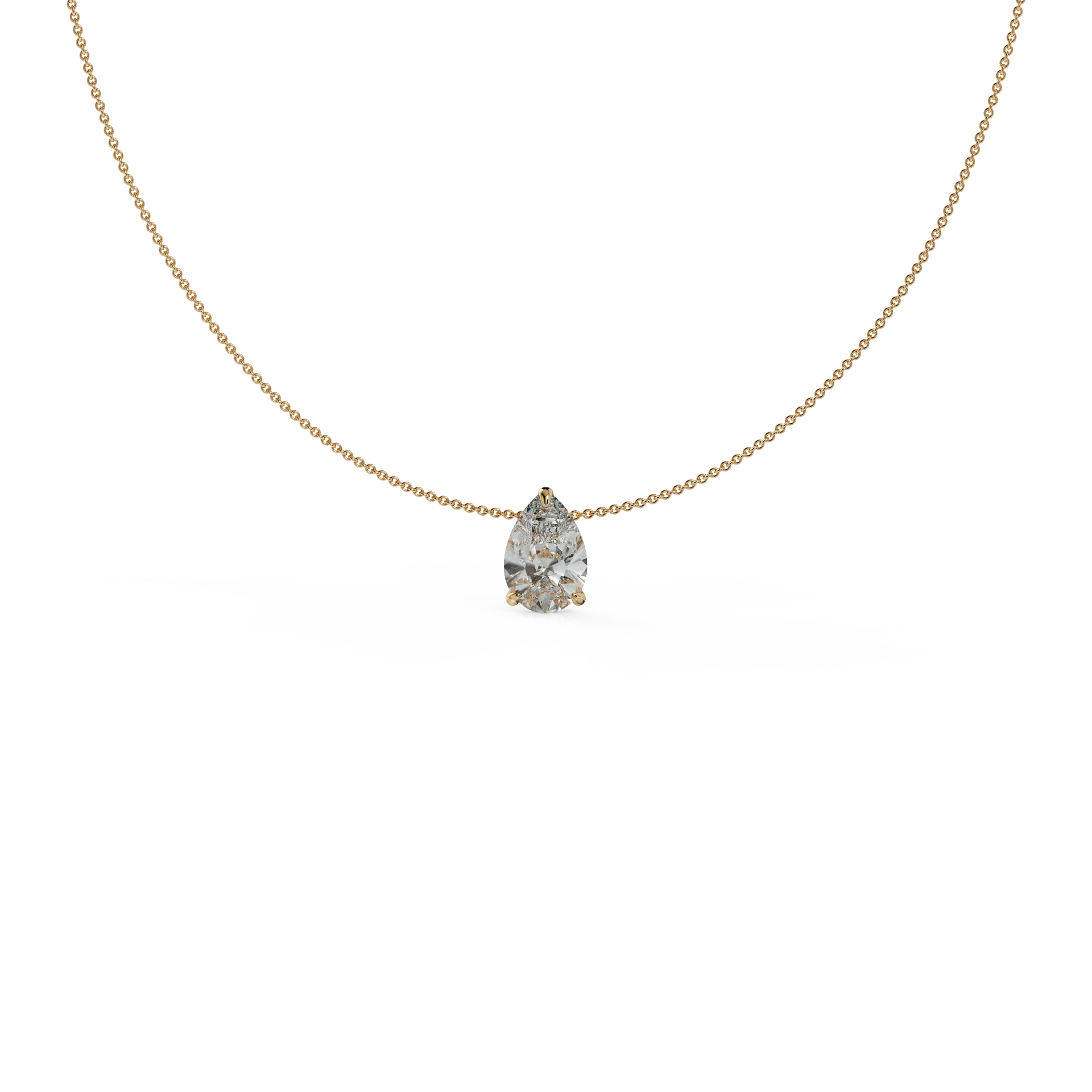 yellow gold - pear yellow gold - pear