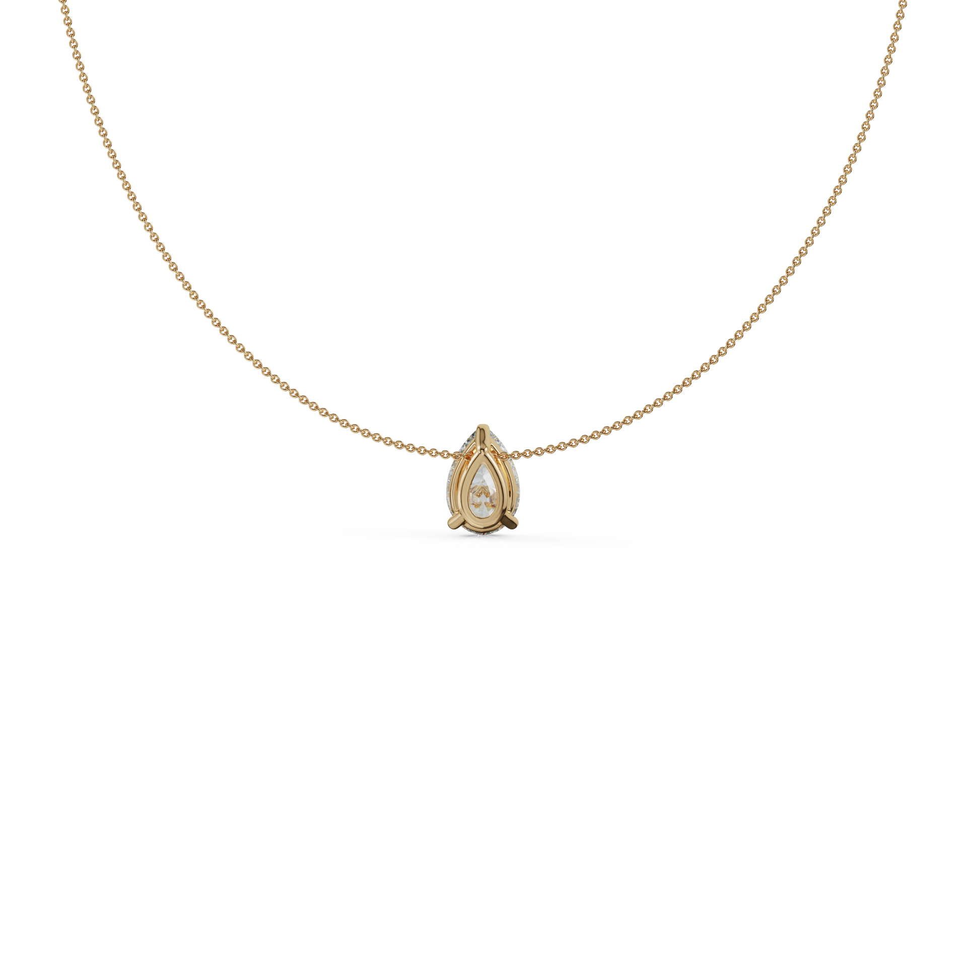 yellow gold - pear yellow gold - pear