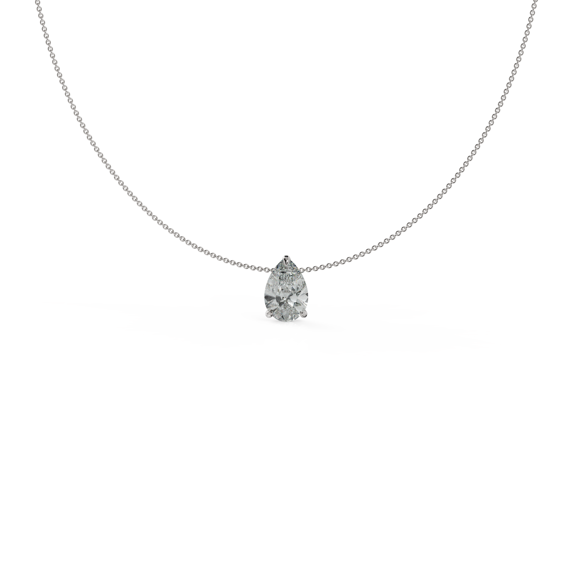 white gold - pear white gold - pear