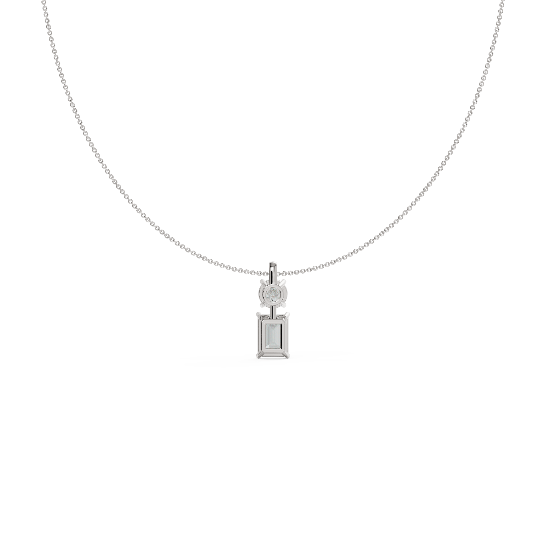 white gold - round white gold - round