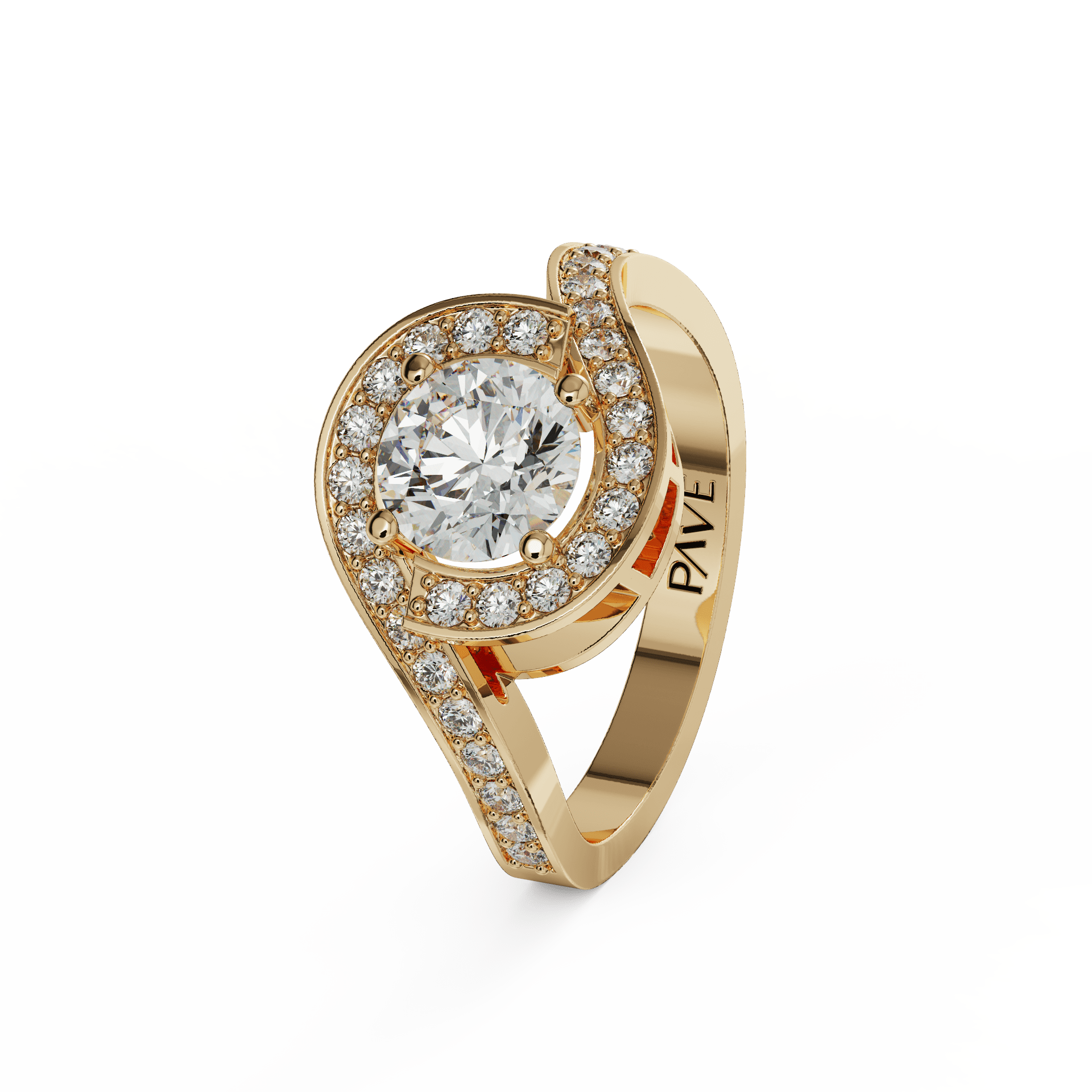 yellow gold - round yellow gold - round