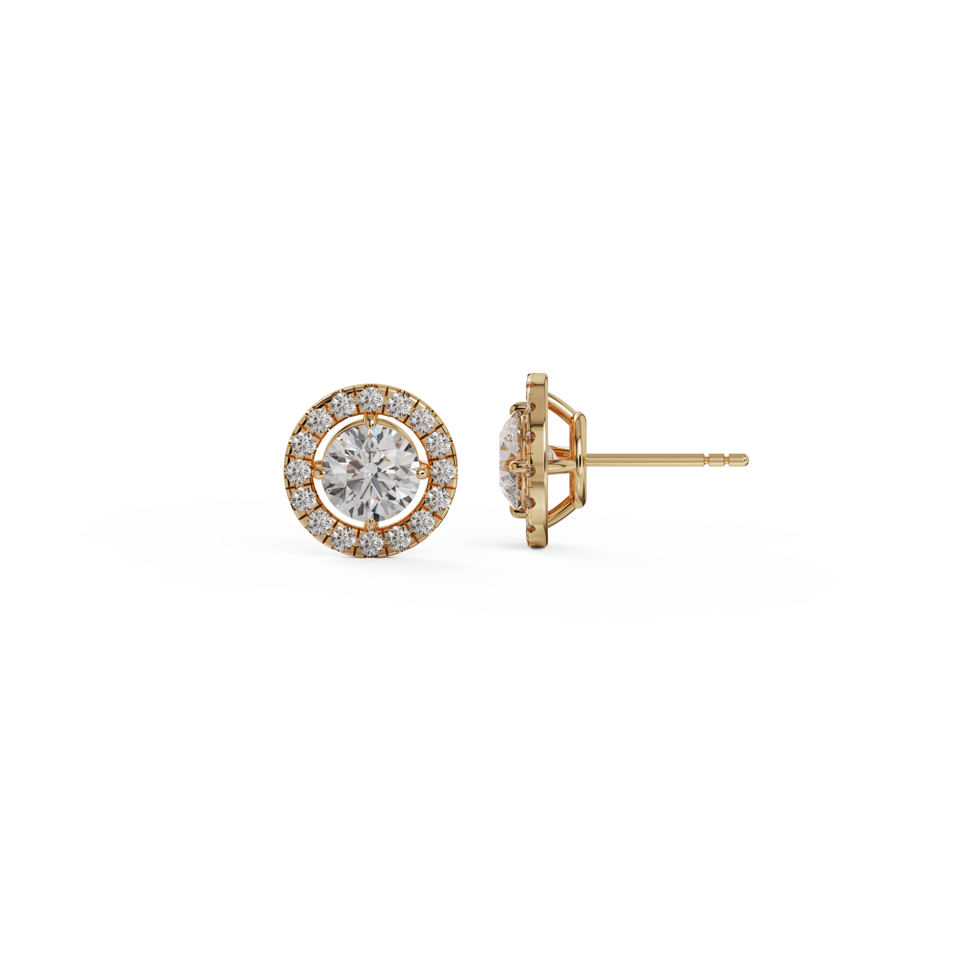 yellow gold - round yellow gold - round