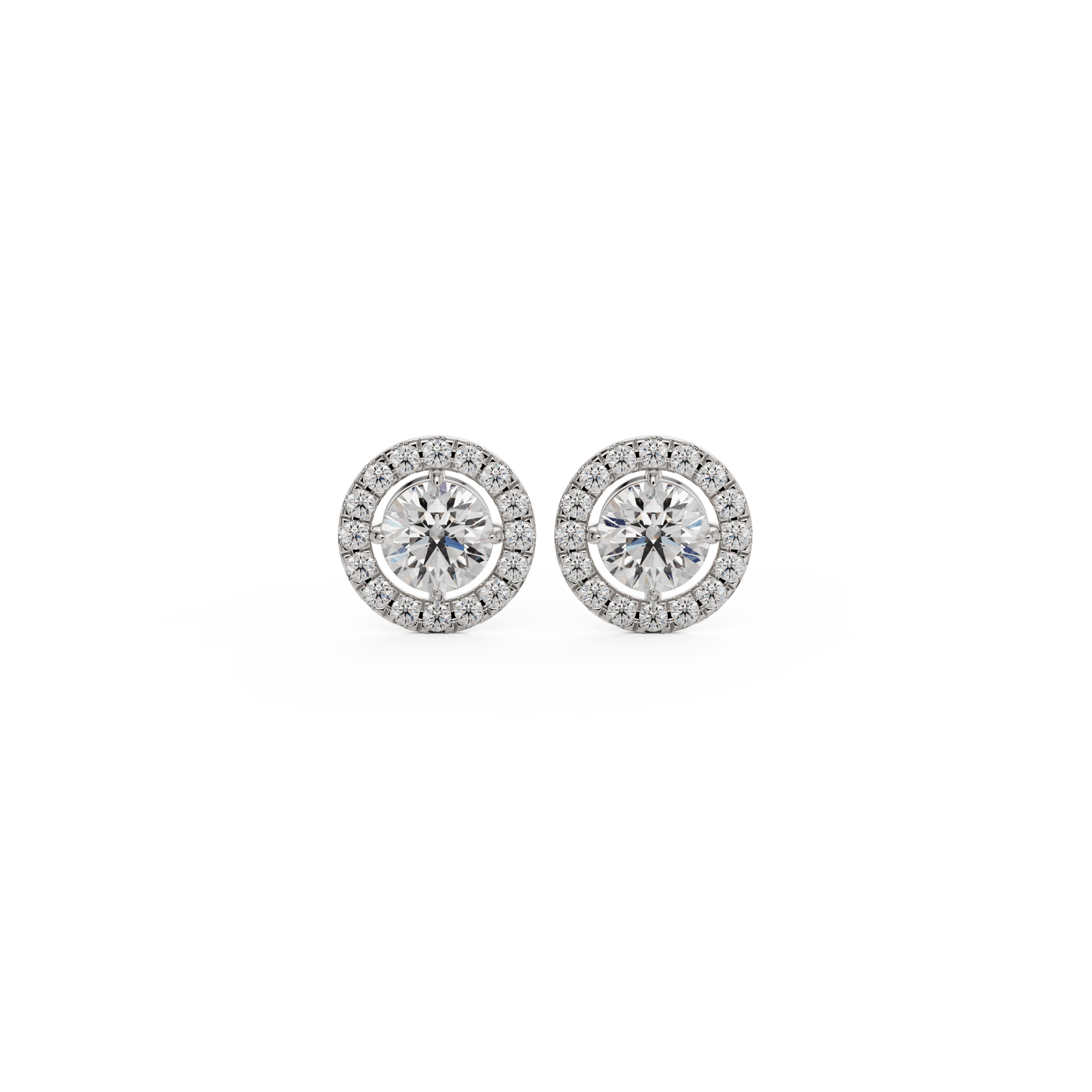 white gold - round white gold - round