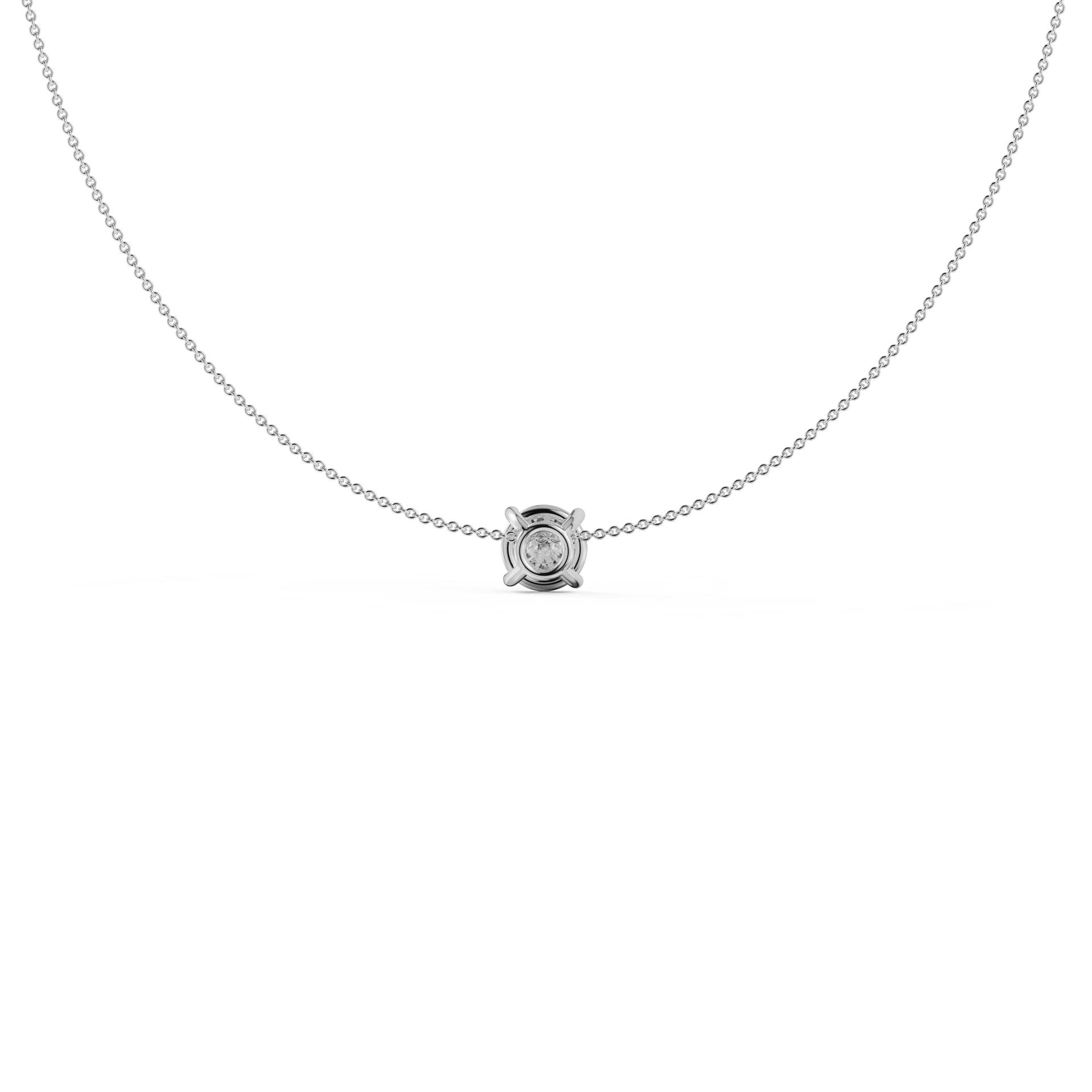 white gold - round white gold - round