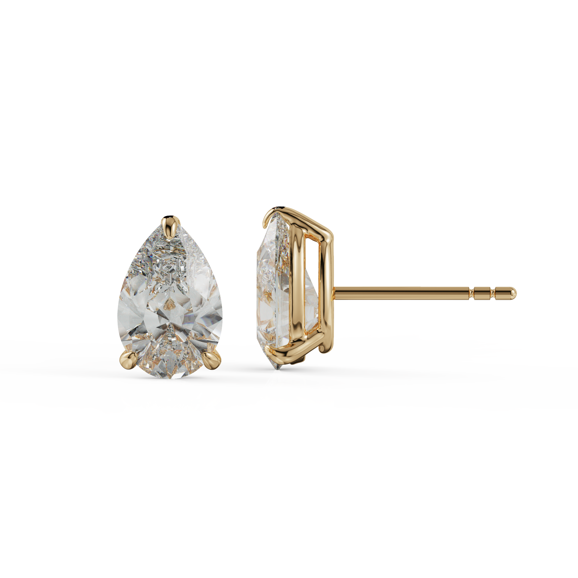 yellow gold - pear yellow gold - pear
