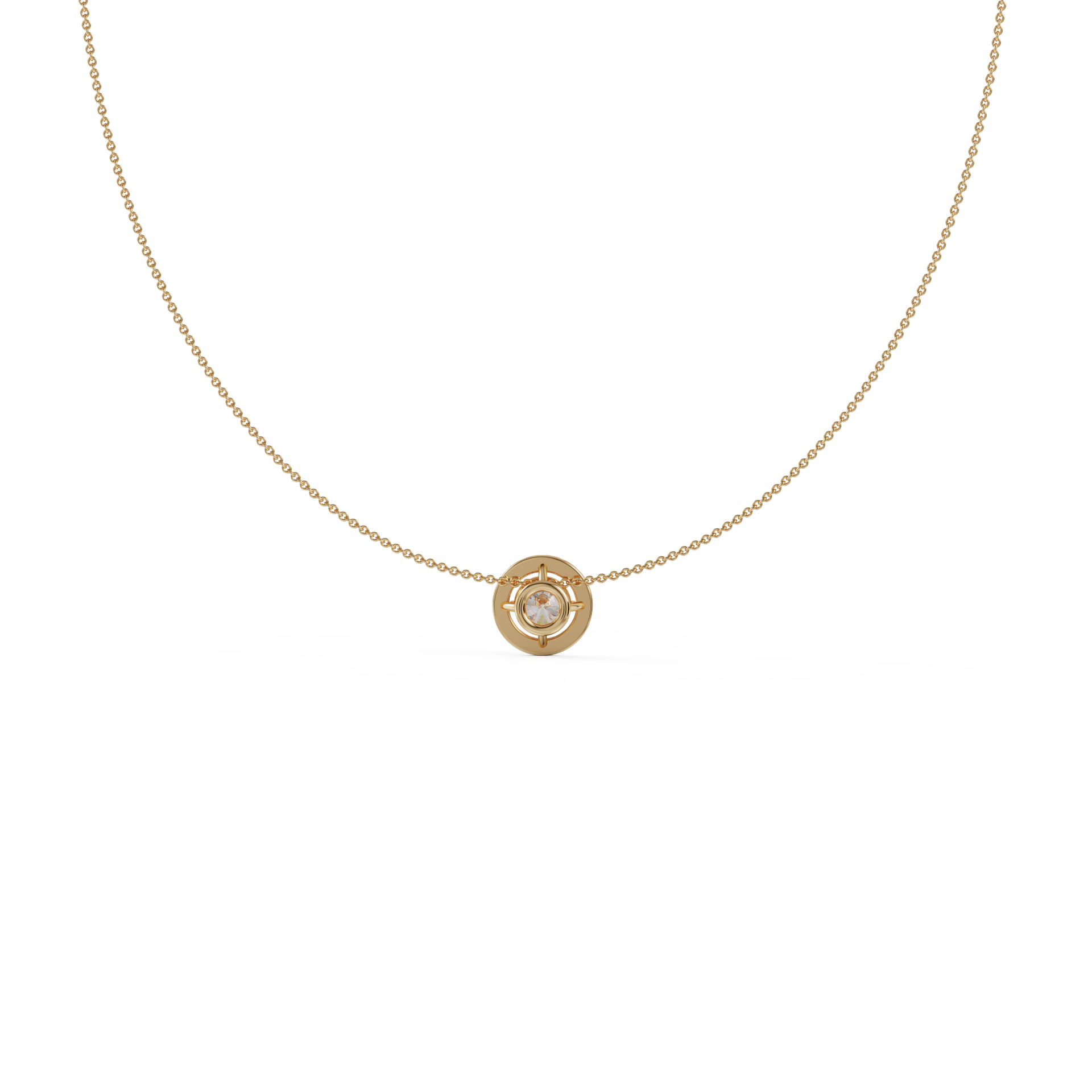 yellow gold - round yellow gold - round