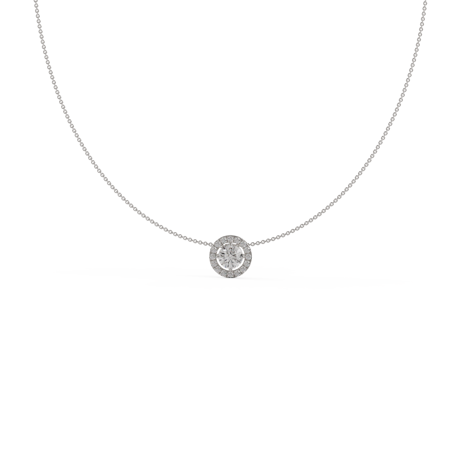 white gold - round white gold - round