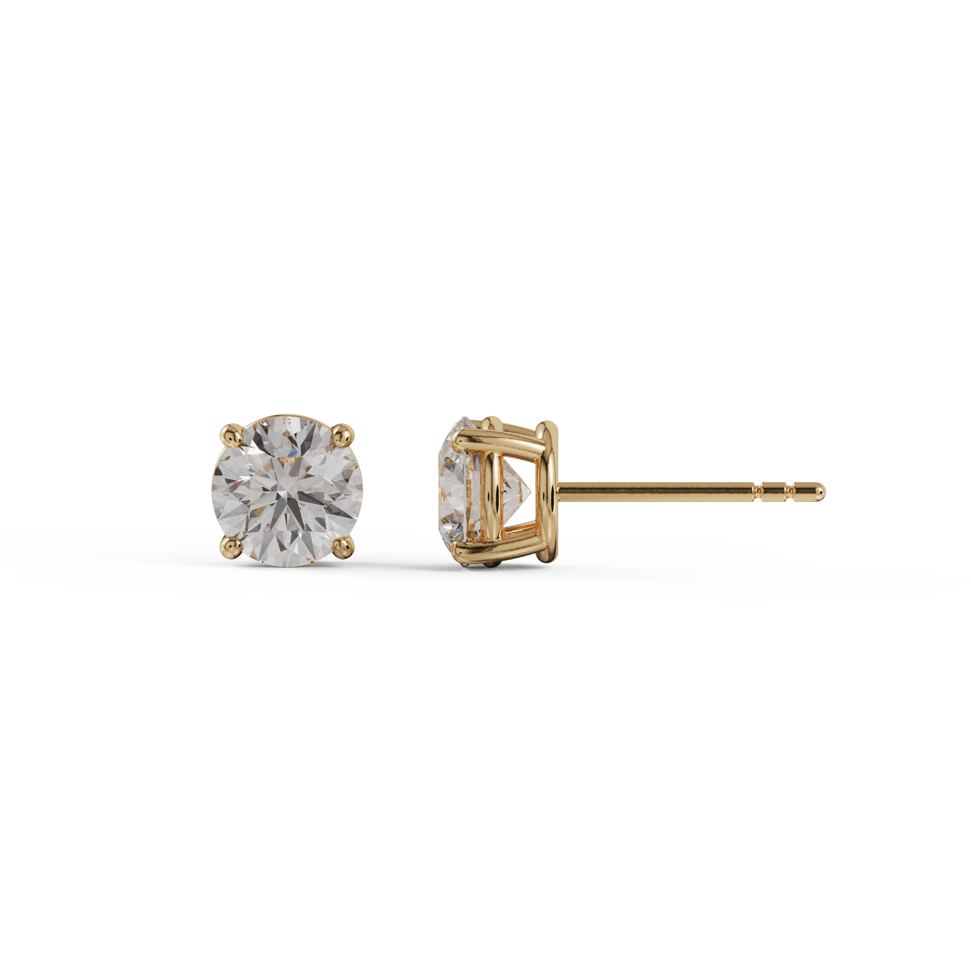 yellow gold - round yellow gold - round