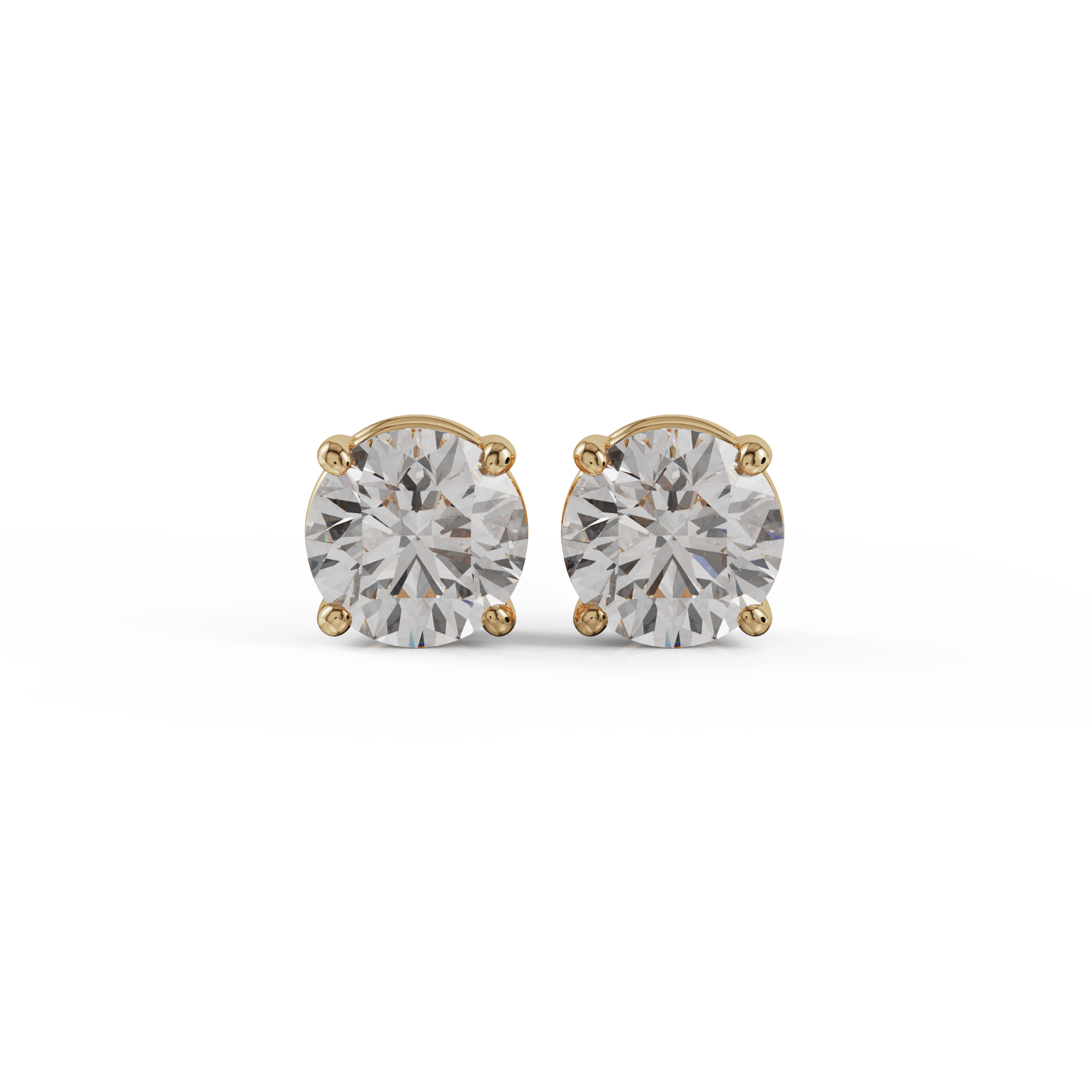 yellow gold - round yellow gold - round