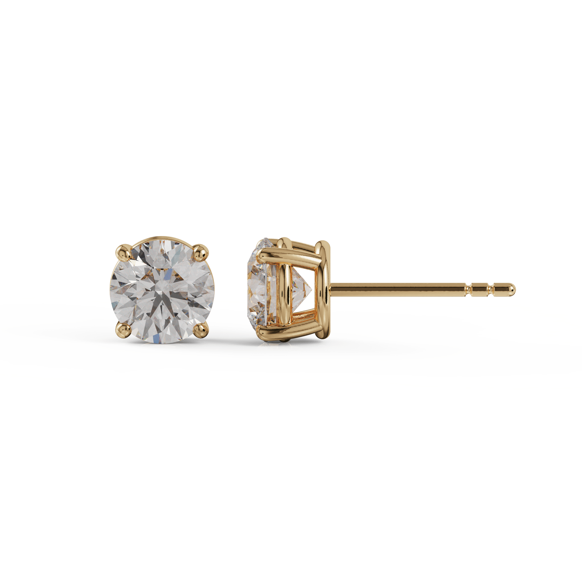 yellow gold - round yellow gold - round