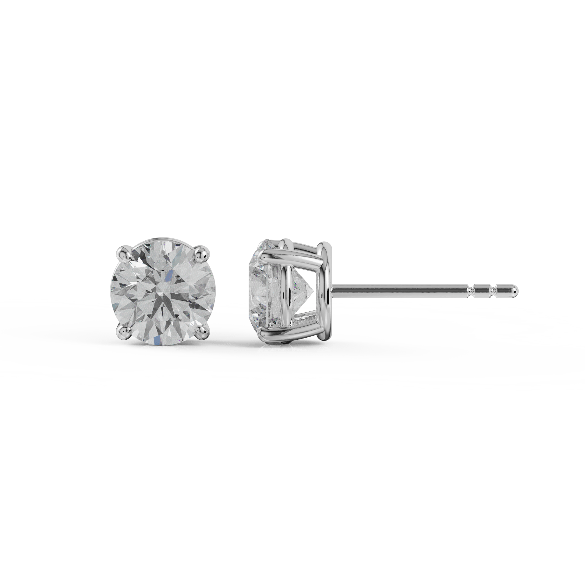 white gold - round white gold - round