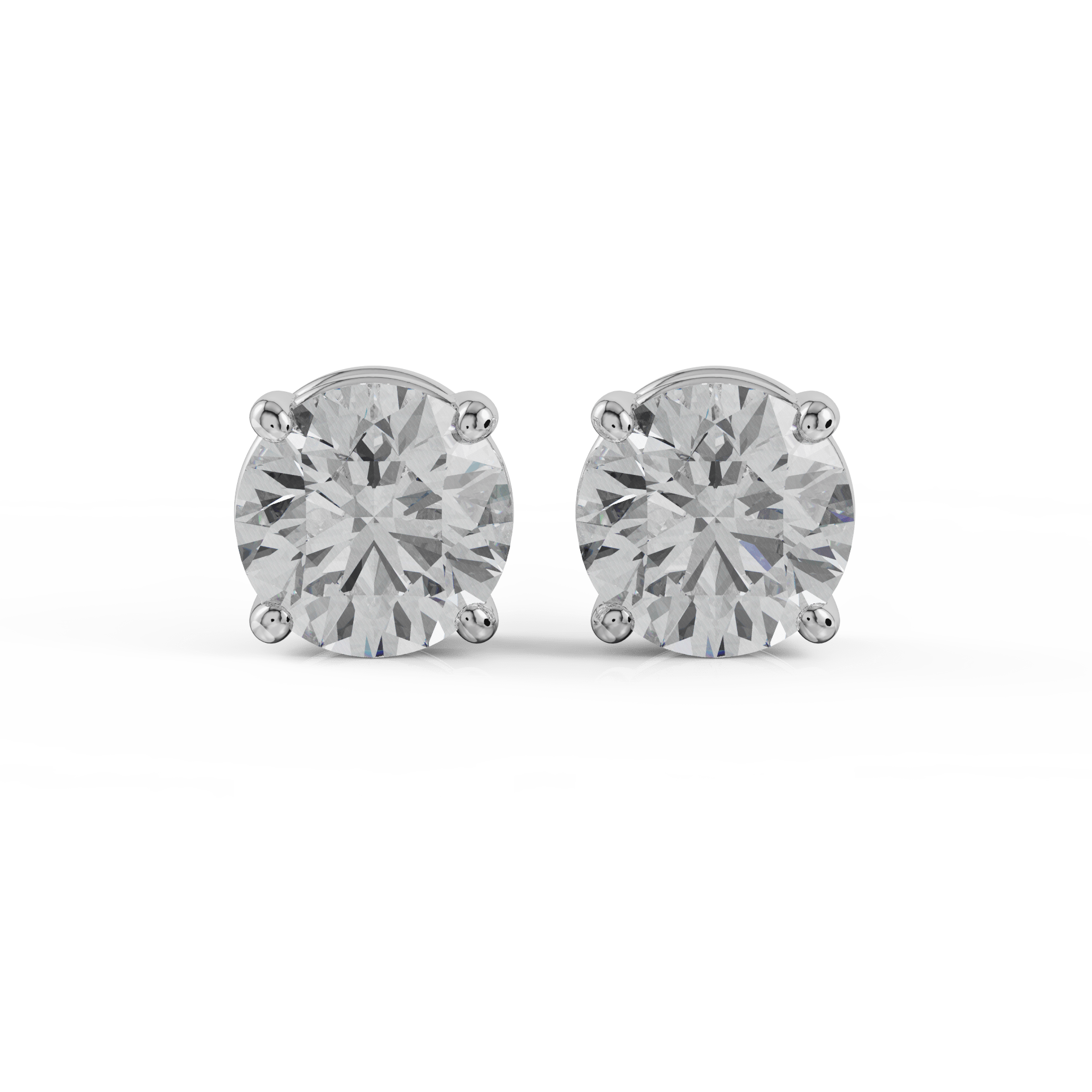 white gold - round white gold - round