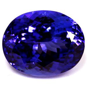6.76 Karat Oval Form Tanzanite Gemstone 6.76 Karat Oval Form Tanzanite Gemstone