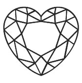 Diamant im Herzschliff Diamant im Herzschliff