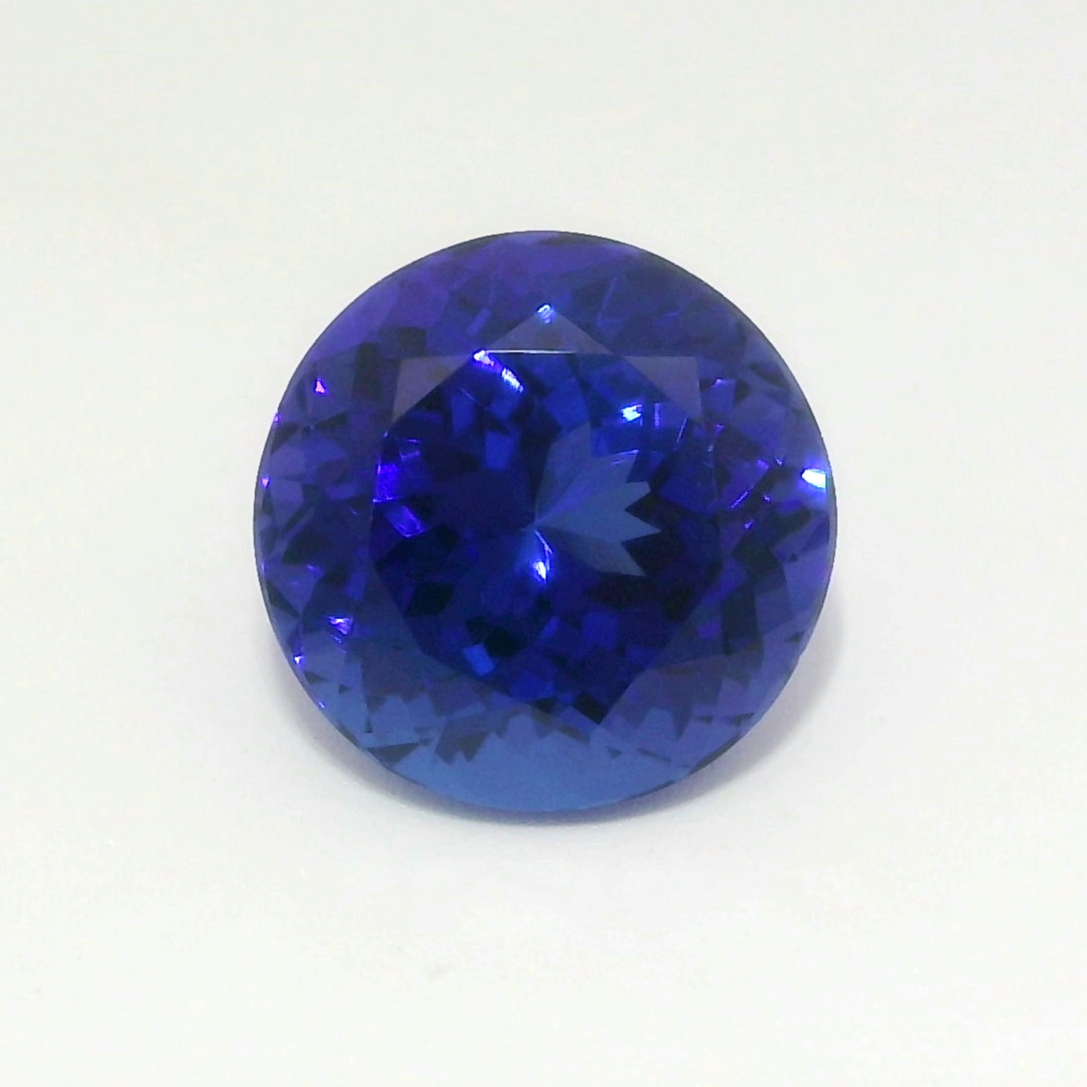 3.0 Carat Round Shape Tanzanite Gemstone 3.0 Carat Round Shape Tanzanite Gemstone