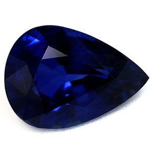 0.9 Karat Tropfen Form Sapphire Gemstone 0.9 Karat Tropfen Form Sapphire Gemstone