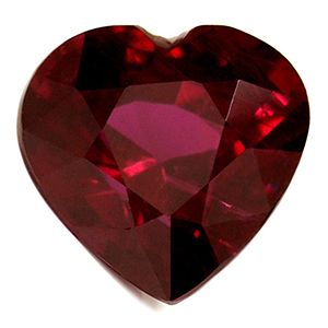 2.03 Karat Herz Form Ruby Gemstone 2.03 Karat Herz Form Ruby Gemstone