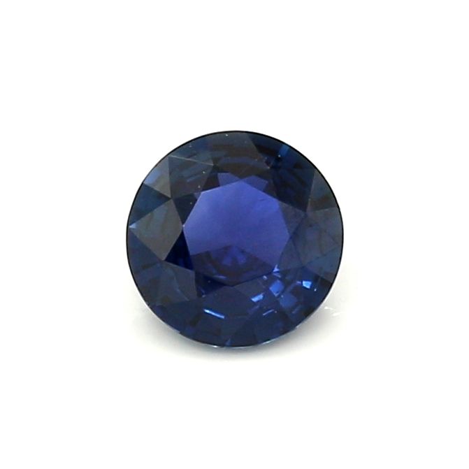 0.58 Carat Round Shape Sapphire Gemstone 0.58 Carat Round Shape Sapphire Gemstone