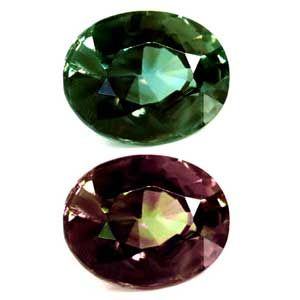 0.38 Karat Oval Form Alexandrite Gemstone 0.38 Karat Oval Form Alexandrite Gemstone
