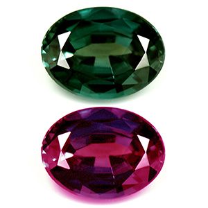 0.64 Karat Oval Form Alexandrite Gemstone 0.64 Karat Oval Form Alexandrite Gemstone