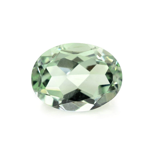 Prasiolith Tropfenschliff Prasiolith Tropfenschliff