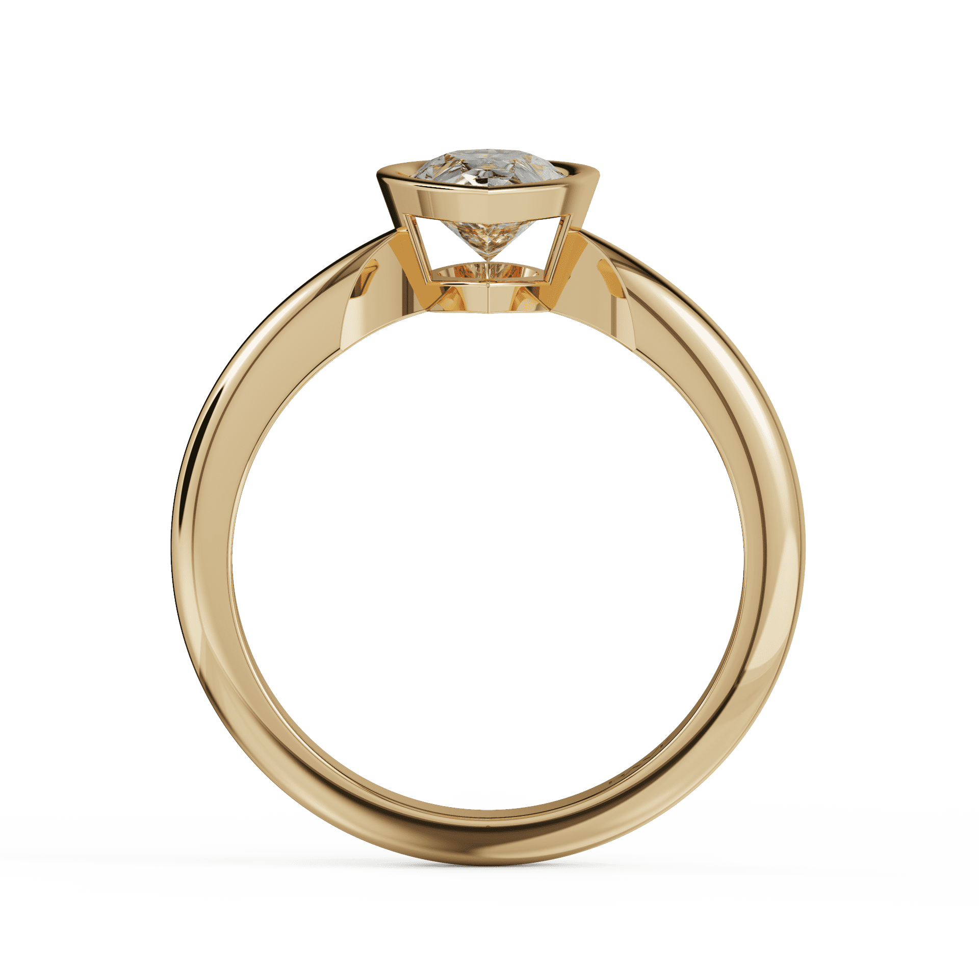yellow gold - pear yellow gold - pear