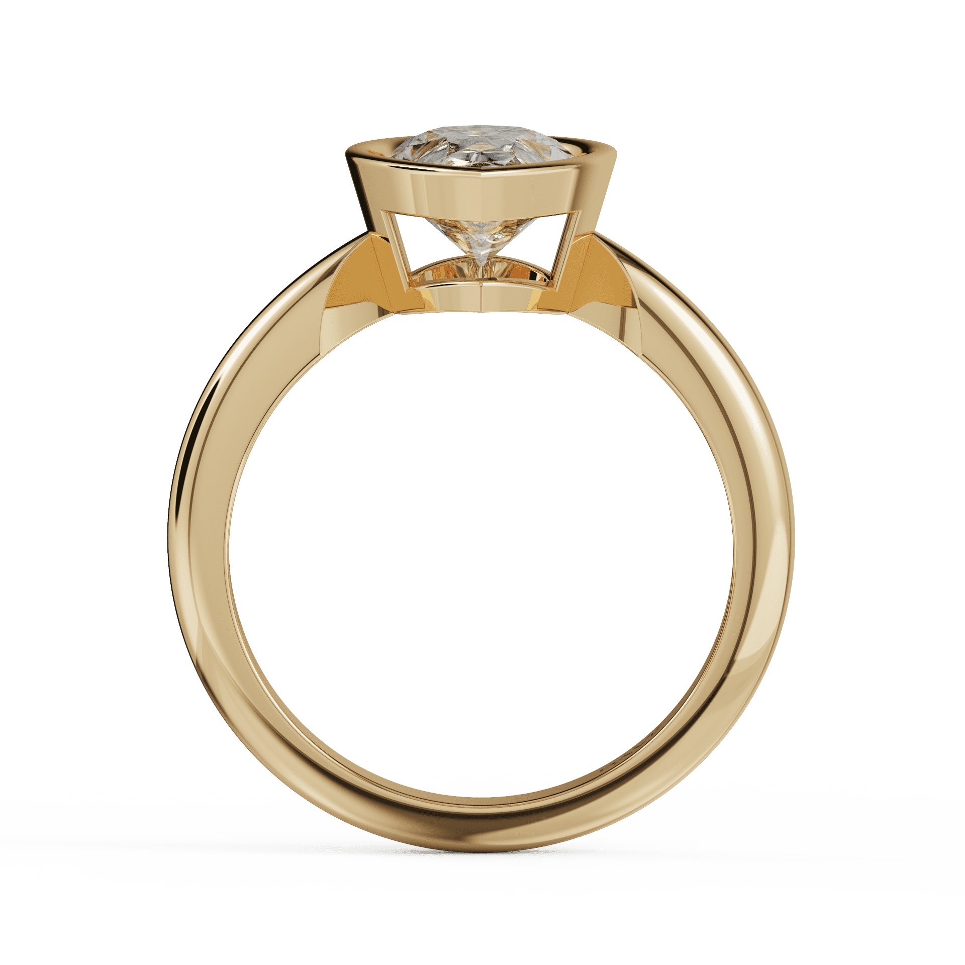 yellow gold - pear yellow gold - pear