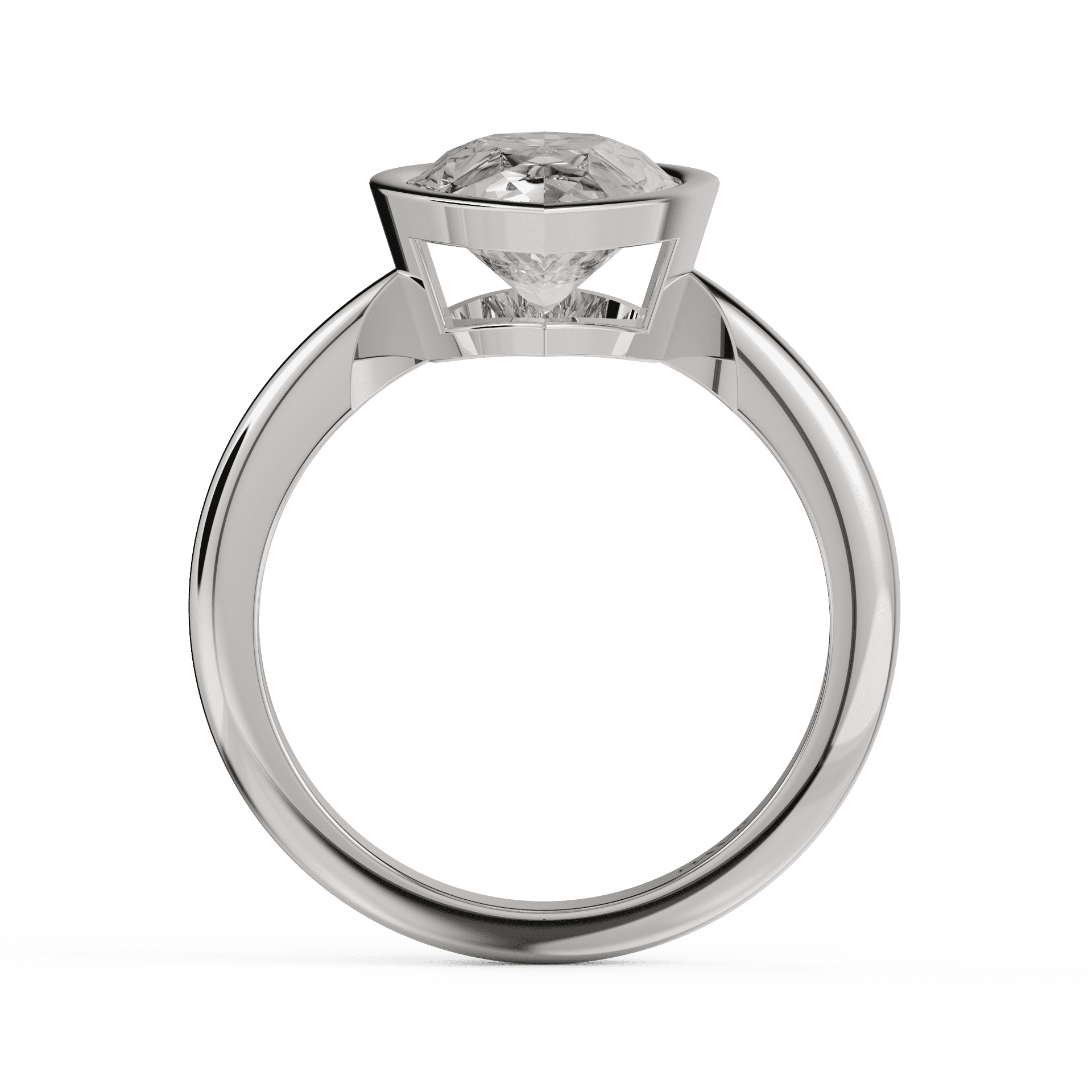 white gold - pear white gold - pear