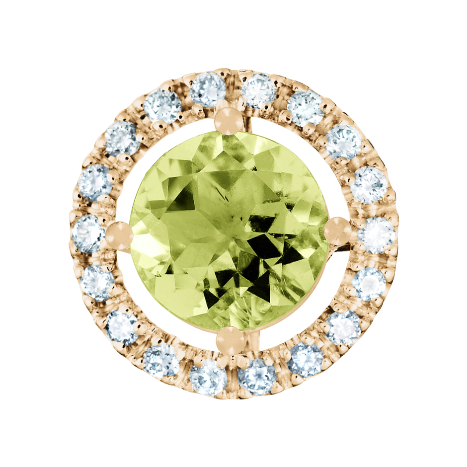 rose gold round rose gold round
