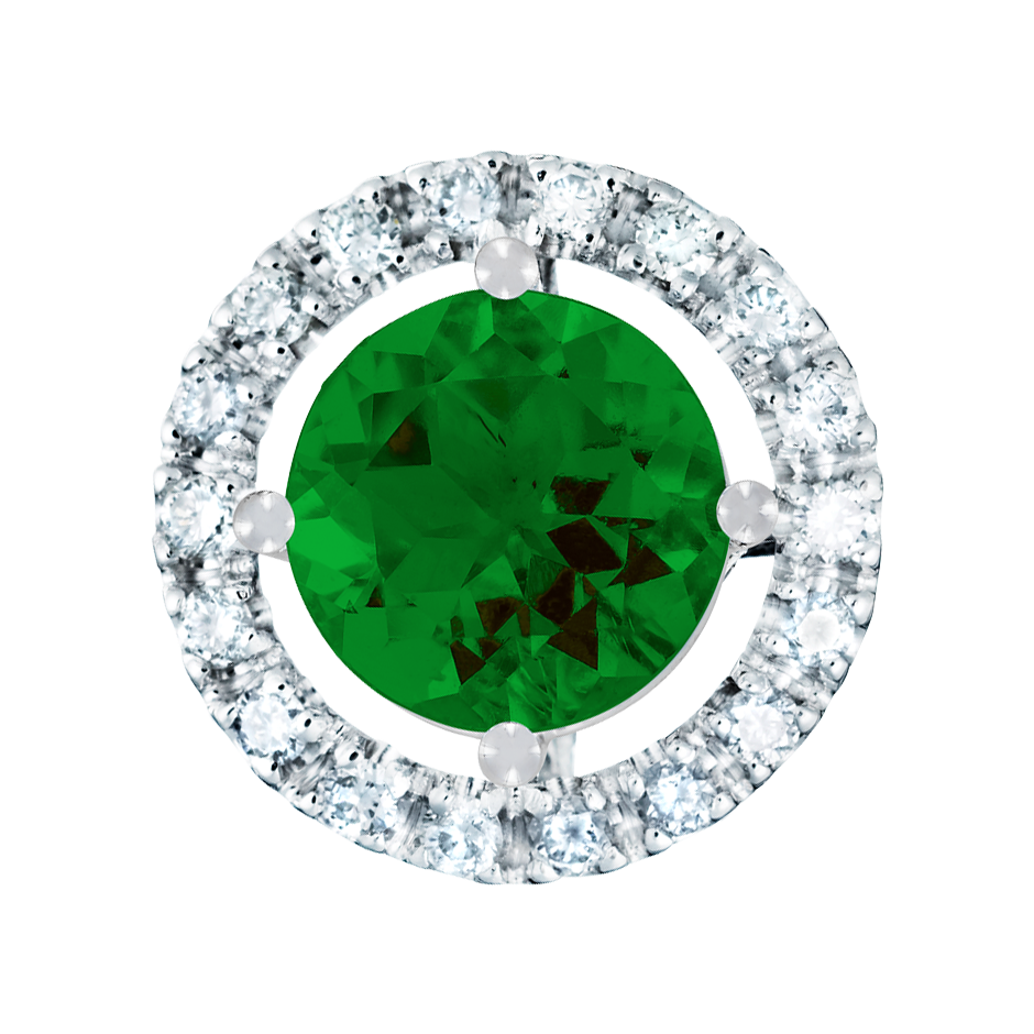 white gold round white gold round